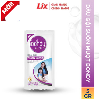 QUÀ TẶNG Dầu gội đầu suôn mượt Bondy Care, nuôi dưỡng và bảo vệ tóc từ sâu bên trong Z1101 dây 14 gói 5g Lixco Việt Nam