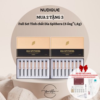Y3-combo 2 set full tinh chất dia spithera tặng 1 set exosome skin bosster kit+1 thanh lăn ki derma m