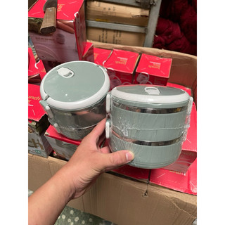 Cặp lồng cơm 2 tầng - cặp lồng lúa mạch 2 tầng zalo 0328731994