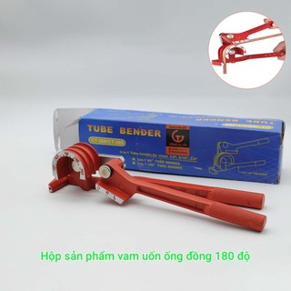Vam uốn ống đồng, nhôm, mangan cầm tay 6/8/10mm 90 độ và 180 độ - Kìm uốn ống cho thợ điện lạnh hòa 3 trong 1
