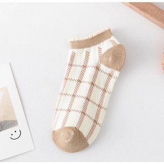TẤT GẤU BÈO BO LEN CỔ NGẮN