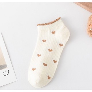 TẤT GẤU BÈO BO LEN CỔ NGẮN