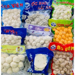 CHẢ CÁ MÔ PHỎNG CÁ VIÊN TÔM VIÊN BÒ VIÊN MS 200GR