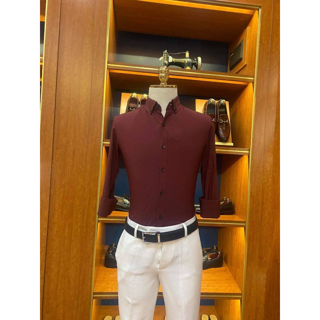 ÁO SƠ MI ADAM STORE SƠ MI ĐỎ SMDO