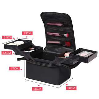 CỐP VẢI 2 TẦNG ĐỰNG ĐỒ NAIL(màu ngẫu nhiên)