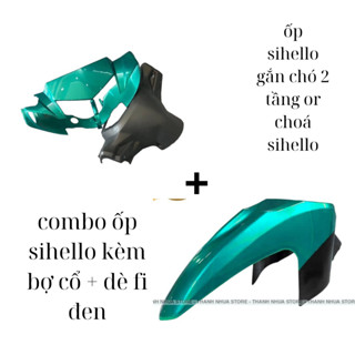 Combo Dè Fi + Ốp Hellocó kèm Bợ Nhám gắn cho sirius 50-110