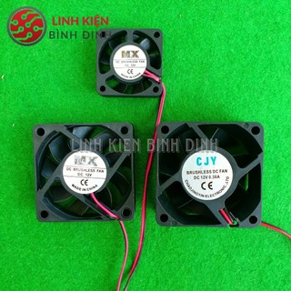 Quạt tản nhiệt 6x6x2.5 4x4x1 quạt làm mát 12v đủ loại