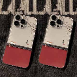 Ốp lưng Iphone X/11/13 Pro Max/14 Pro max/15 Pro Max/...dẻo trong Space in hình Mái Ngói Đỏ 2024