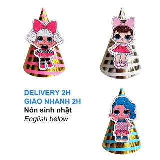 Nón Sinh Nhật Búp Bê LOL Nhiều Mẫu - LOL Doll Birthday Hat TCL59