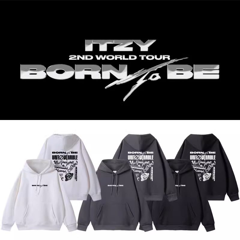 Áo hoodie concert ITZY - Born To Be