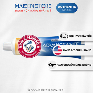 Kem đánh răng trắng sáng arm & hammer advanced white - hàng nhập usa chính hãng