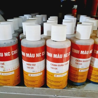 Tinh màu pha sơn gỗ G8 paint cao cấp lọ 100gam đủ màu