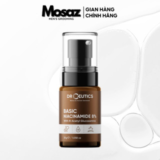 Tinh Chất Niacinamide Basic 8% DrCeutics Cho Da Dầu Mụn