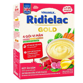 Bột Ăn Dặm Ridielac Gold 200g ( Nhiều Vị)