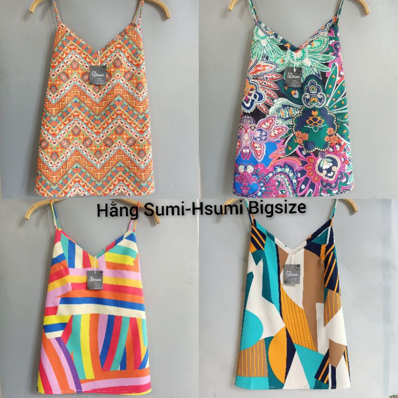 [BIGSIZE] áo 2 dây lụa Hằng Sumi-Hsumi