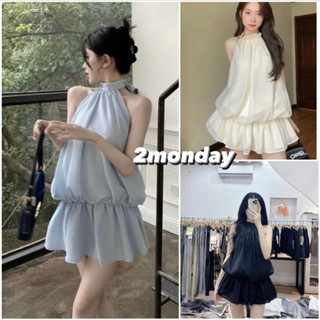 [TẶNG QUẦN] Set Yếm Kiểu Nữ Dáng Bí Nhún Eo Chun Bồng Xoè Hở Lưng Siêu Xinh S06