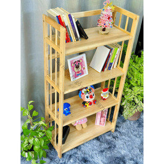 Kệ Sách Gỗ 4 Tầng Ngang 40cm, 50cm, 65cm, 80cm, 90cm, 100cm, 1m