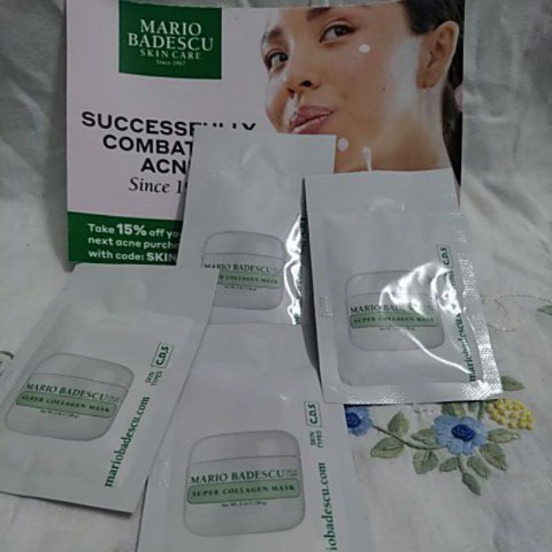 Mặt nạ tăng cường collagen mario badescu SUPER COLLAGEN MASK