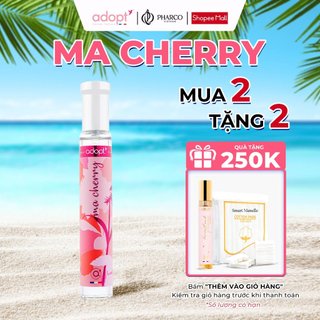  Nước hoa nữ thuần chay ADOPT Ma Cherry EDP 30ml hương Hoa Anh Đào Ngọt Ngào Tiểu Thư