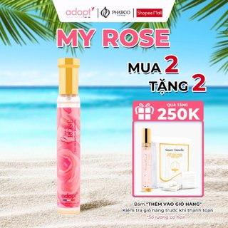  Nước hoa nữ ADOPT MY ROSE EDP 30ml chính hãng Pháp lưu hương thơm lâu Sang Trọng Cuốn Hút