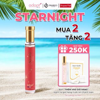  Nước hoa nữ thuần chay ADOPT STARNIGHT EDP 30ml hương Hoa Lê Vani Ngọt Ngào Quyến Rũ