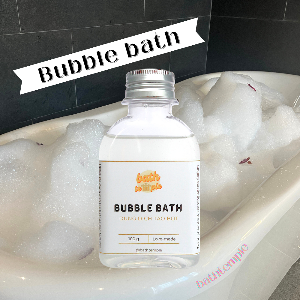 (100Ml) (Tổng Hợp) Sữa Tắm Siêu Bọt Cho Bồn Tắm (Bubble Bath) - Bath Temple
