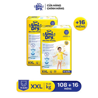 Tã dán/quần unidry m74/l68/xl62/xxl56