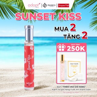 Nước hoa nữ Adopt Sunset Kiss tinh dầu thơm chính hãng Pháp nữ tính nhẹ nhàng sự lựa chọn hoàn hảo cho nàng