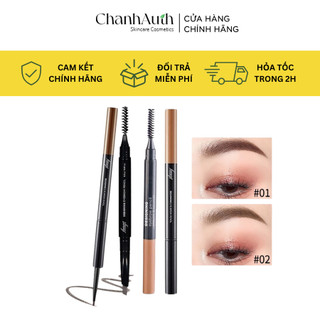 Chì kẻ mày trang điểm chân mày lông mày The Face Shop fmgt Designing Eyebrow Pencil 0.25g