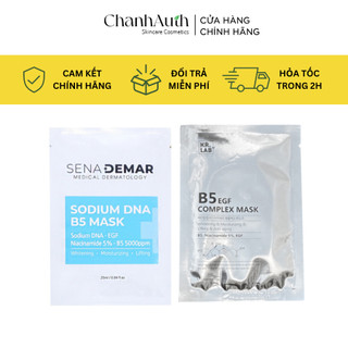 Mặt nạ Mask B5 kr.lab B5 niacinamide EGF complex mask giúp cấp ẩm dưỡng trắng phục hồi da