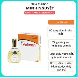 Nhỏ dưỡng mắt eyetamin