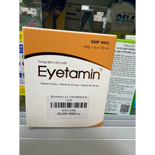 Nhỏ dưỡng mắt eyetamin