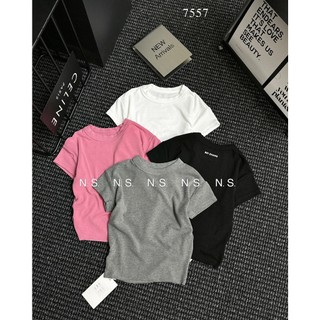 Áo thun trơn nữ basic hàng QCL1