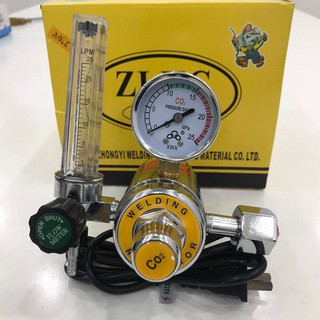 Đồng hồ co2 dùng điều áp khí co2 cho máy hàn mig loại 220v - 36v
