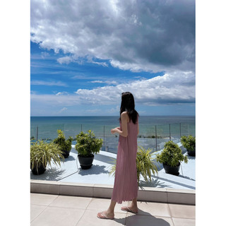 PLEATS DRESS (4 Colors)