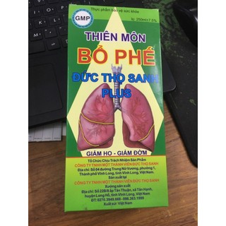 Chai lớn lô mới thiên môn bổ phổi bình đông chai 280 ml thien mon bo phoi