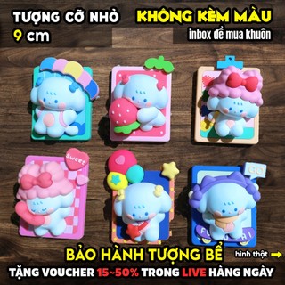 Tượng tô màu, THỎ FUFUBAI DU LỊCH, size L, thạch cao trắng (Không kèm màu), luyện vẽ, decor