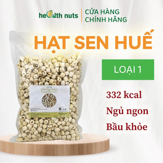 Hạt sen khô Huế loại 1, thơm bở sạch tự nhiên Health Nuts