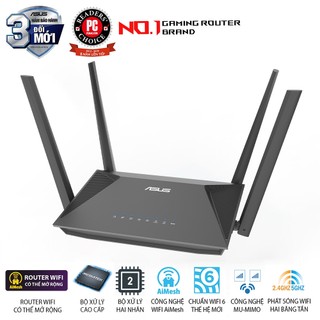 BỘ PHÁT WIFI ASUS RT-AX52 ((WIFI 6, CHUẨN AX1800, AIMESH)