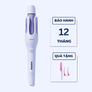 Máy uốn tóc tự động 2in1 chống bỏng mẫu mới CENBY - Công dụng uốn xoăn và duỗi thẳng tóc cao cấp Bảo hành 12 tháng