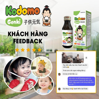 Combo 2 Kodomo Genki chai 100ml