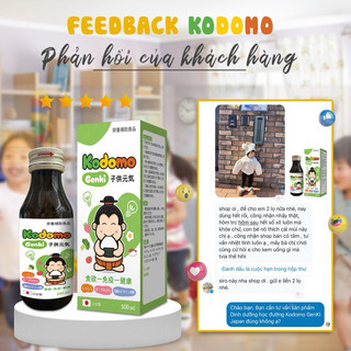 Combo 2 Kodomo Genki chai 100ml