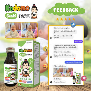 Combo 2 Kodomo Genki chai 100ml
