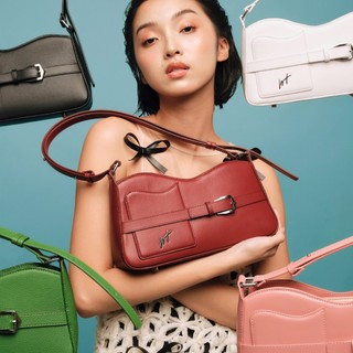 Túi Xách Nữ WT Leather Treasure, Da bò thật, Nhiều màu sắc Wave Collection