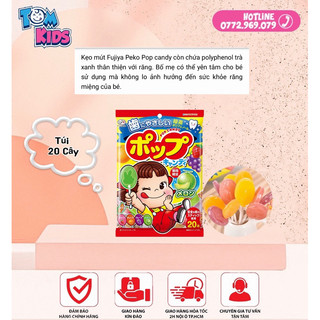 Date 1/2025 kẹo que mút trái cây fujiya peko