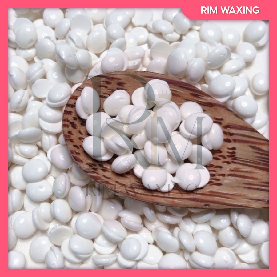 [CHE TÊN] Sáp Wax Lông Sữa Dừa Premier RIMWAXING Siêu Bám Lông Chuyên Dùng Wax Body, Nách, Bikini Thơm Nhẹ Tặng Que Gỗ