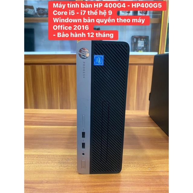 Máy tính bàn hp400G4 - Hp400G5 core i5 8500,i5 9500,i7 8700