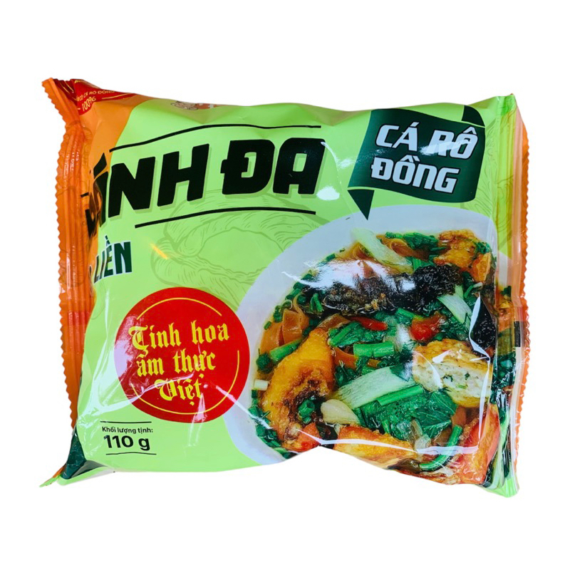 Thùng 20 gói Bánh đa cá rô đồng ăn liền 110g