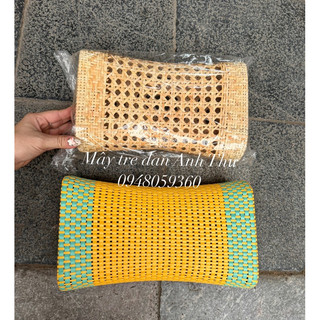 Gối mây đan tự nhiên, gối sợi mây, gối nhựa giả mây shop mây tre đan Anh Thư