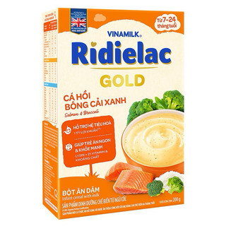 Bột Ăn Dặm Ridielac Gold 200g ( Nhiều Vị)